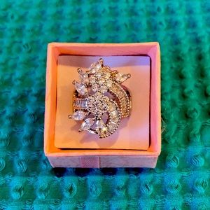 Sterling Silver CZ Ring.